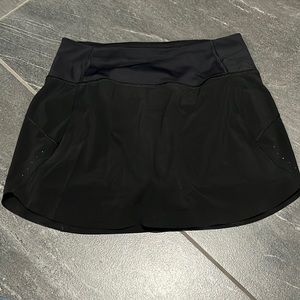 Black Athleta skort